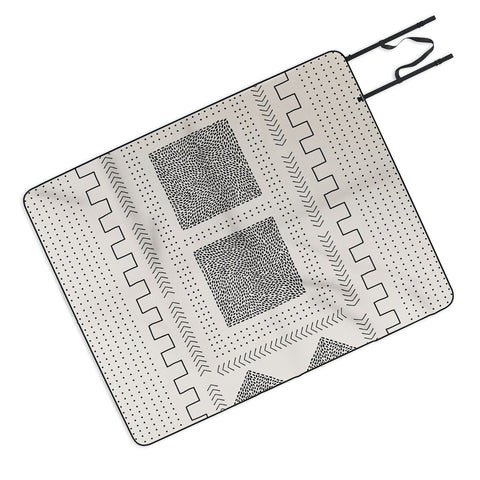 Iveta Abolina Mud Cloth Inspo II Picnic Blanket