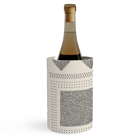 Iveta Abolina Mud Cloth Inspo II Wine Chiller