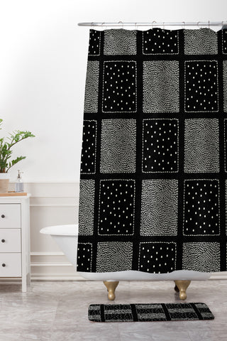 Iveta Abolina Mud Cloth Inspo III Shower Curtain And Mat