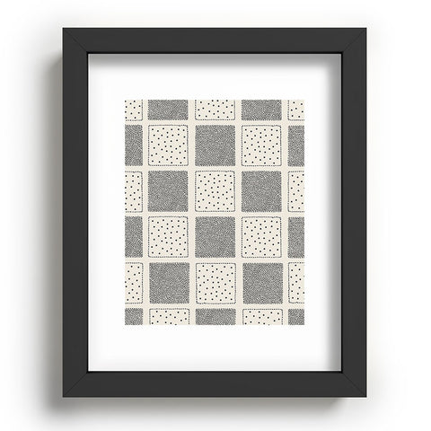 Iveta Abolina Mud Cloth Inspo IV Recessed Framing Rectangle