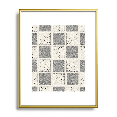 Iveta Abolina Mud Cloth Inspo IV Metal Framed Art Print