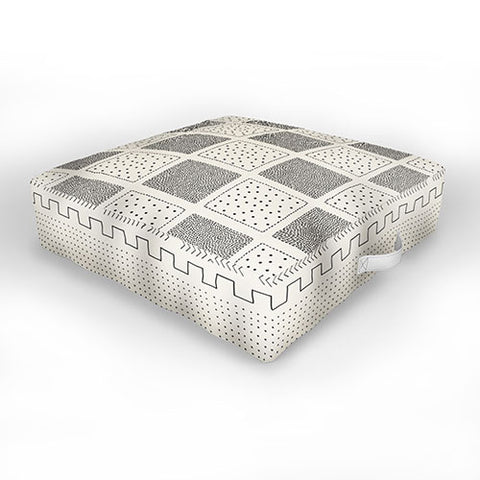 Iveta Abolina Mud Cloth Inspo IV Outdoor Floor Cushion