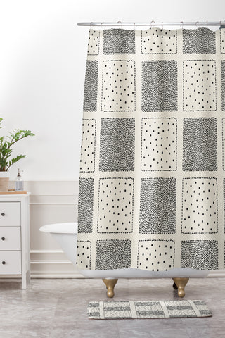 Iveta Abolina Mud Cloth Inspo IV Shower Curtain And Mat