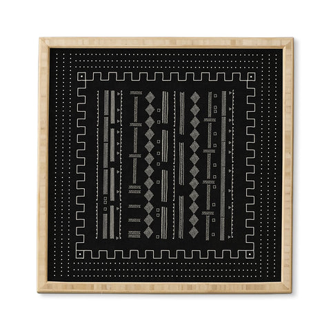 Iveta Abolina Mud Cloth Inspo V Framed Wall Art