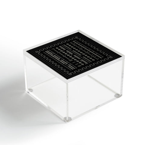 Iveta Abolina Mud Cloth Inspo V Acrylic Box