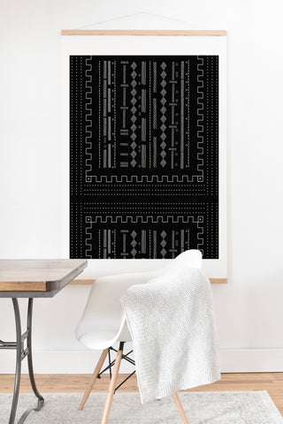 Iveta Abolina Mud Cloth Inspo V Art Print And Hanger