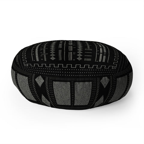 Iveta Abolina Mud Cloth Inspo V Floor Pillow Round