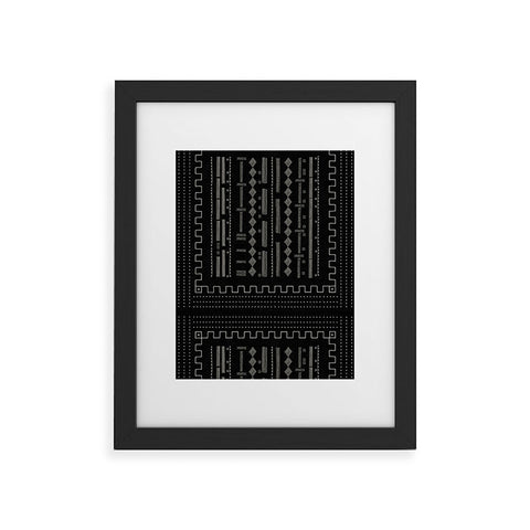 Iveta Abolina Mud Cloth Inspo V Framed Art Print