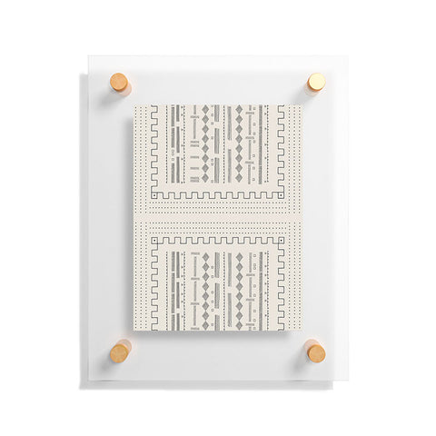 Iveta Abolina Mud Cloth Inspo VI Floating Acrylic Print