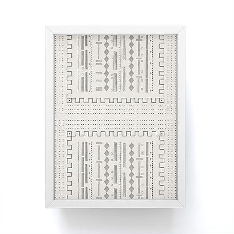 Iveta Abolina Mud Cloth Inspo VI Framed Mini Art Print
