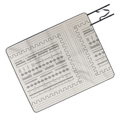 Iveta Abolina Mud Cloth Inspo VI Picnic Blanket