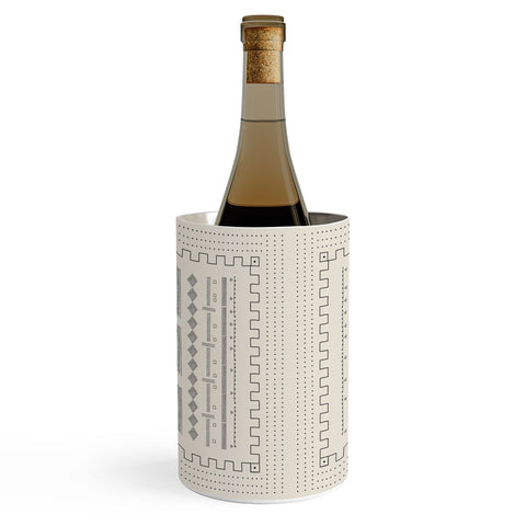 Iveta Abolina Mud Cloth Inspo VI Wine Chiller