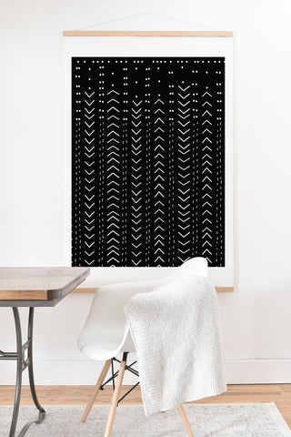 Iveta Abolina Mud Cloth Inspo VII Art Print And Hanger