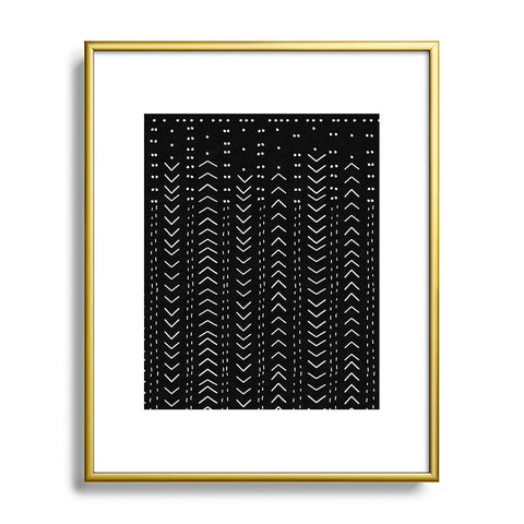 Iveta Abolina Mud Cloth Inspo VII Metal Framed Art Print