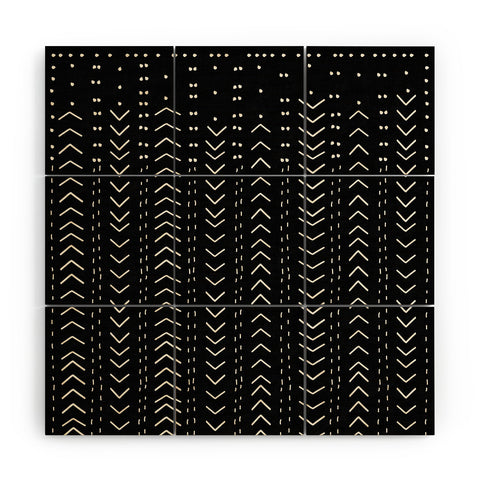 Iveta Abolina Mud Cloth Inspo VII Wood Wall Mural