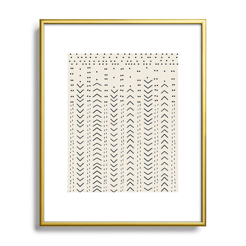 Iveta Abolina Mud Cloth Inspo VIII Metal Framed Art Print