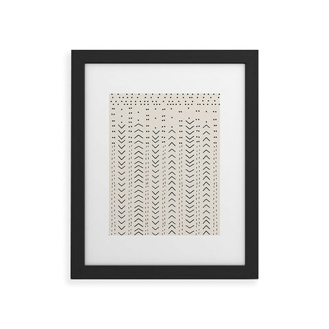 Iveta Abolina Mud Cloth Inspo VIII Framed Art Print