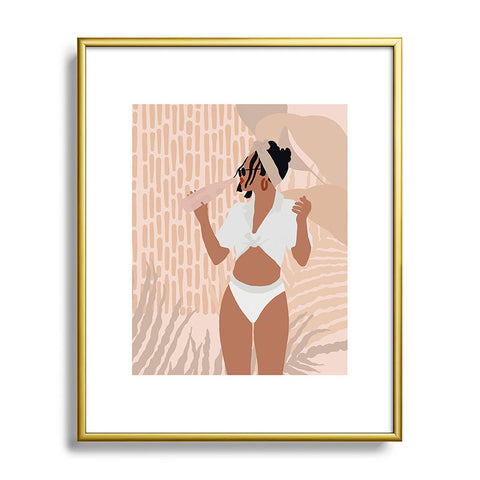 Iveta Abolina Nathalee Metal Framed Art Print