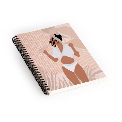 Iveta Abolina Nathalee Spiral Notebook