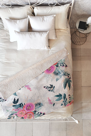 Iveta Abolina Neverending August Fleece Throw Blanket