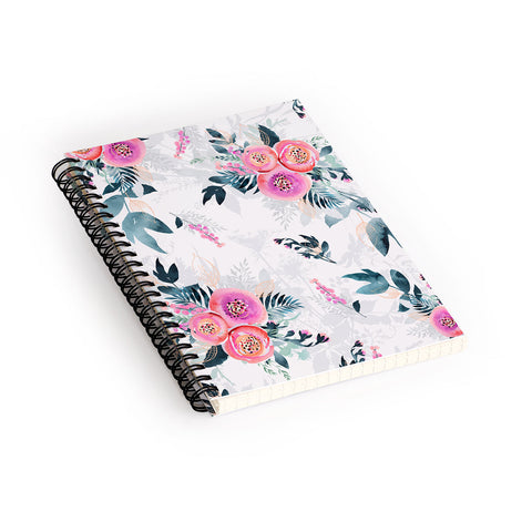 Iveta Abolina Neverending August Spiral Notebook