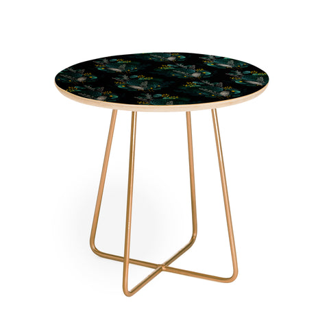 Iveta Abolina Night Seaflower Round Side Table