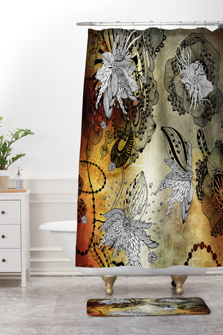 Iveta Abolina Nightplay Shower Curtain And Mat