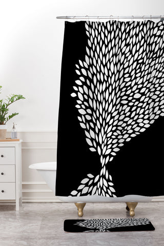 Iveta Abolina Noella II Shower Curtain And Mat