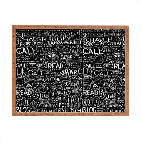 Iveta Abolina Noella V Rectangular Tray