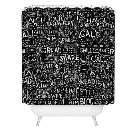 Iveta Abolina Noella V Shower Curtain