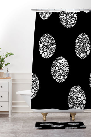 Iveta Abolina Noella VI Shower Curtain And Mat