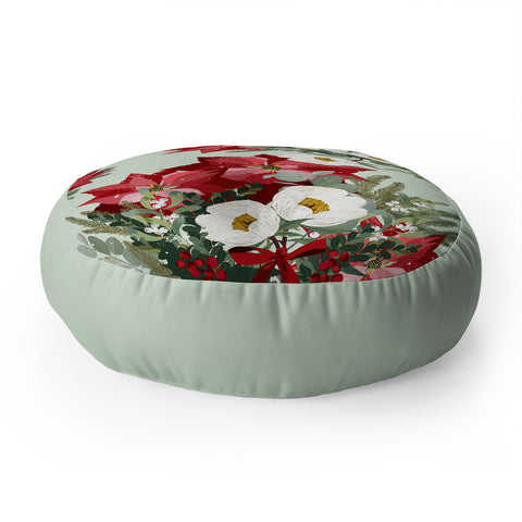 Iveta Abolina Noelle Morning Floor Pillow Round