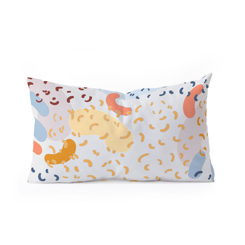 Iveta Abolina Noodles in the Space Oblong Throw Pillow
