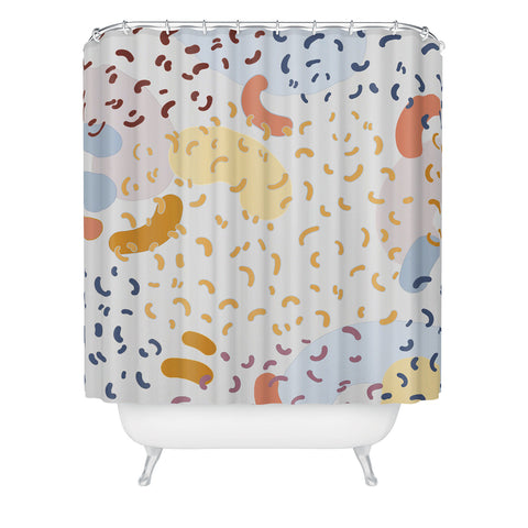 Iveta Abolina Noodles in the Space Shower Curtain