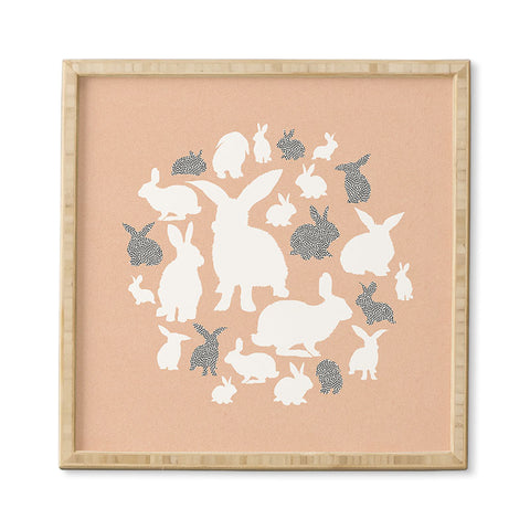 Iveta Abolina Nordic Bunny Framed Wall Art