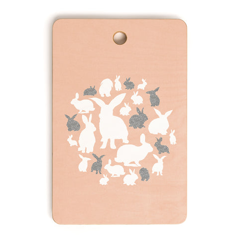Iveta Abolina Nordic Bunny Cutting Board Rectangle