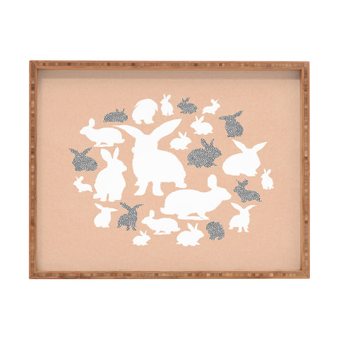 Iveta Abolina Nordic Bunny Rectangular Tray