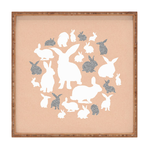 Iveta Abolina Nordic Bunny Square Tray