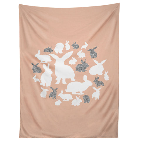Iveta Abolina Nordic Bunny Tapestry