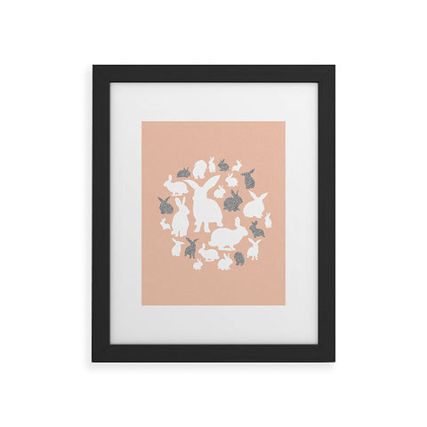Iveta Abolina Nordic Bunny Framed Art Print