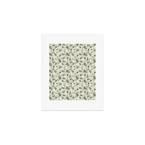 Iveta Abolina Nordic Olive Green Art Print