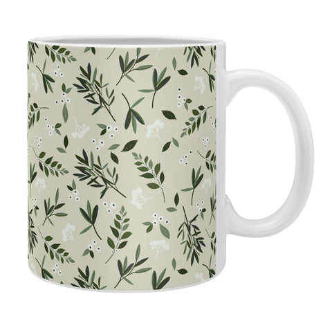 Iveta Abolina Nordic Olive Green Coffee Mug