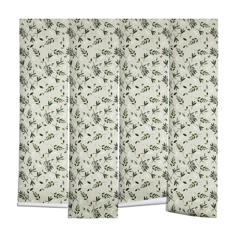 Iveta Abolina Nordic Olive Green Wall Mural