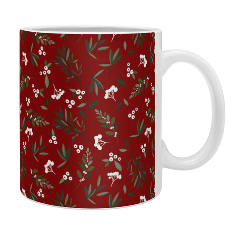 Iveta Abolina Nordic Olive Red Coffee Mug