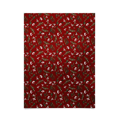 Iveta Abolina Nordic Olive Red Poster
