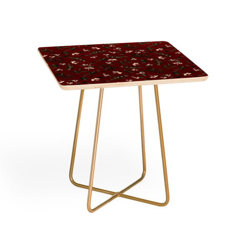 Iveta Abolina Nordic Olive Red Side Table
