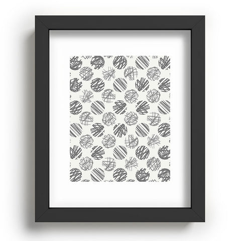 Iveta Abolina Notebook Gray Recessed Framing Rectangle