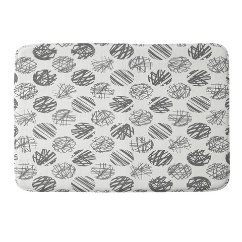 Iveta Abolina Notebook Gray Memory Foam Bath Mat