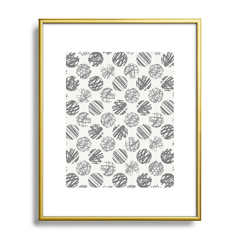 Iveta Abolina Notebook Gray Metal Framed Art Print