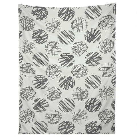Iveta Abolina Notebook Gray Tapestry